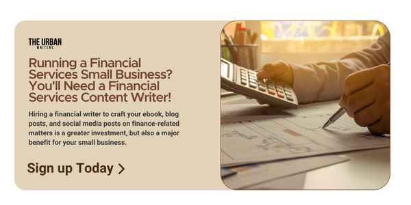 Financial Services Content Writer | Freelance Financial Writer
