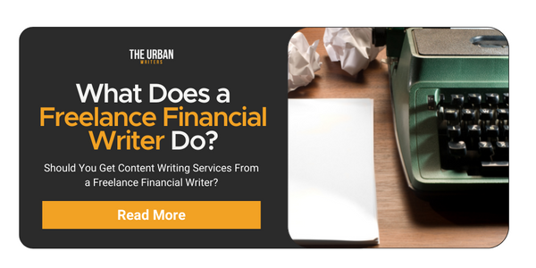 Financial Writer | Freelance Financial Writer