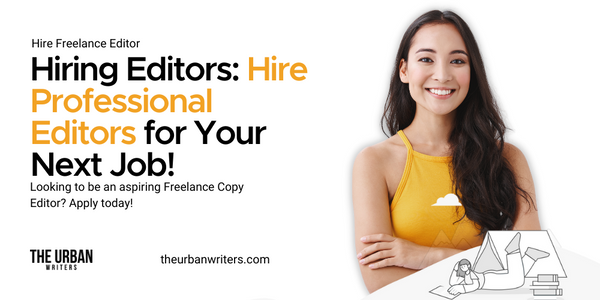 Hire Professional Editors - Freelance Copy Editor